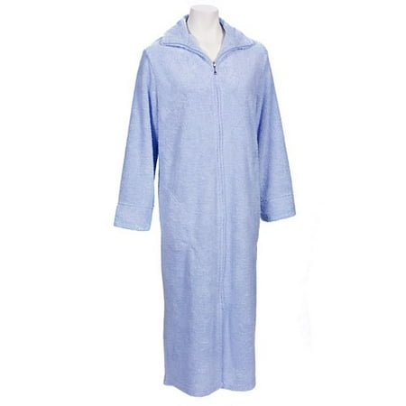 Women's Zip-Front Plush Robe