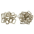 thumbnail image 2 of 40 Pieces 32mm Slides Tri-Glides/Square Buckles Strap Slider Buckle, 2 of 8