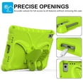 thumbnail image 2 of Dteck for iPad 9th 8th 7th Generation Case with Kickstand Butterfly Wings, Rugged Butterfly Kids iPad 10.2 Case Cover w/ Shoulder Strap for iPad 9th/8th/7th Gen (2021/2020 / 2019),Green, 2 of 6