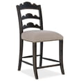 thumbnail image 2 of Home Square Dining Room Twin Sisters Ladderback Counter Stool - Set of 3, 2 of 4