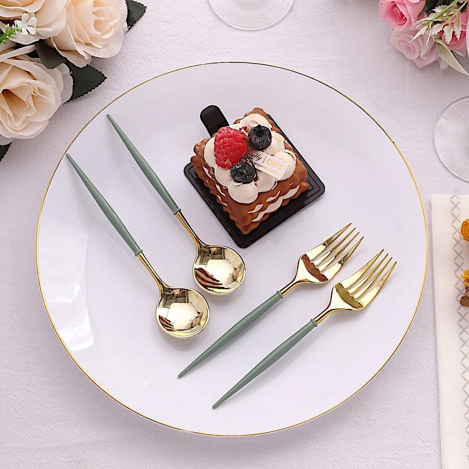 Prestee 350-piece Disposable Party Dinnerware Set For 50