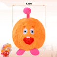thumbnail image 2 of Pelota antiestrés, pelota antiestrés, juguete antiestrés blando, alivia el estrés de los dedos de la mano de la muñeca para niños adultos (pequeño monstruo naranja), 2 of 5