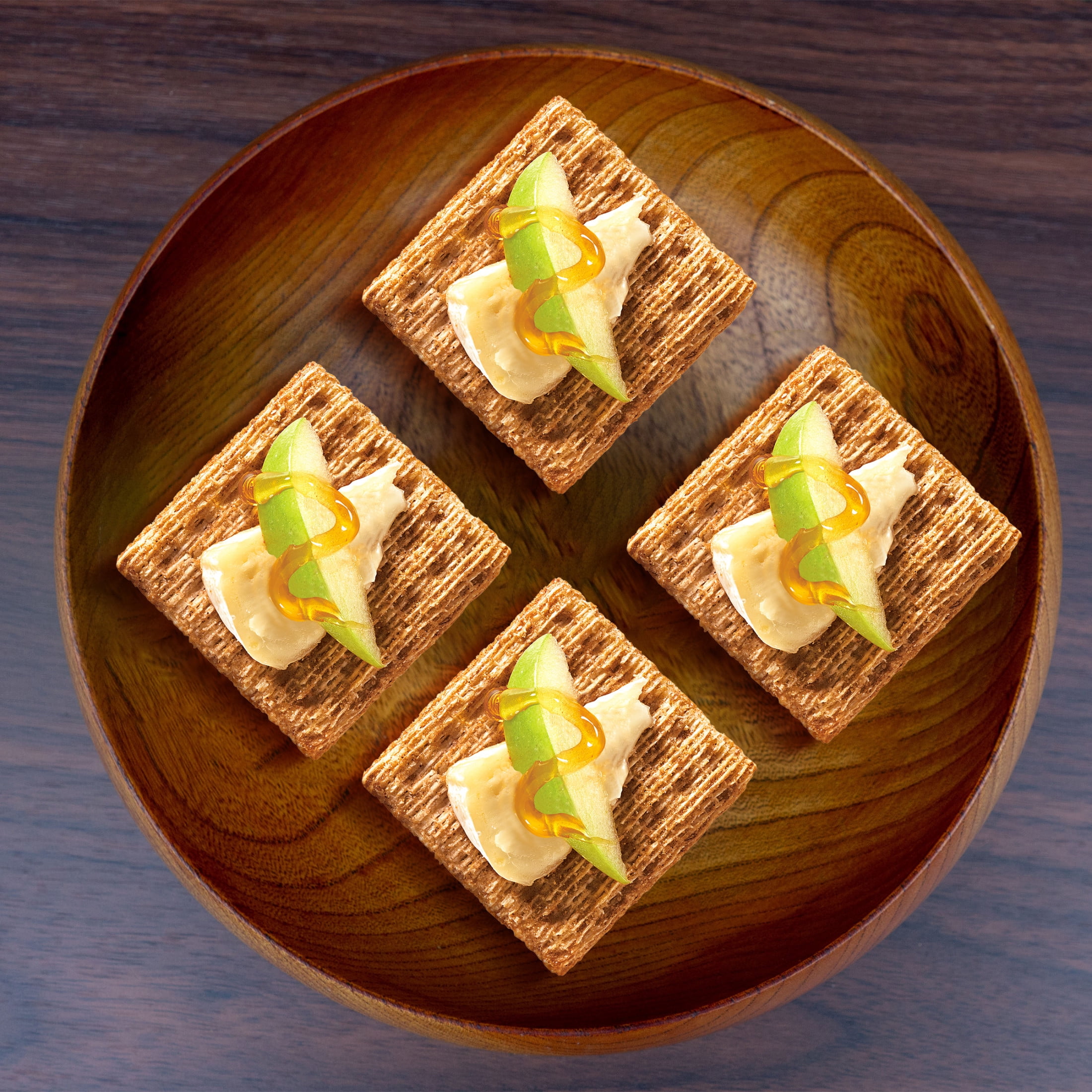 Triscuit Cinnamon Brown Sugar Whole Grain Wheat Crackers, Holiday Crackers, 8.5 oz