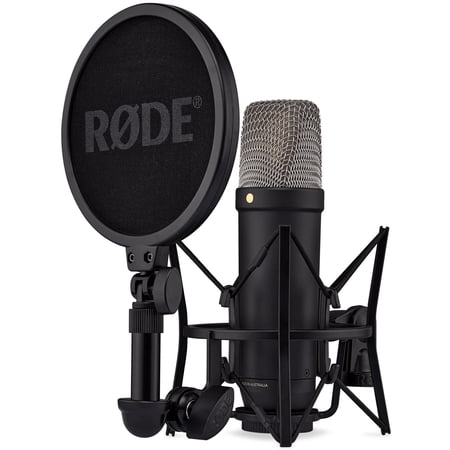 UPC: 0698813009770 | Rode NT1 5th Generation Hybrid Studio Condenser Microphone Black NT1GEN5B – Mint Open Box