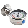 thumbnail image 2 of Tri Clamp Sanitary Pressure Gauge Ytp60 Model Designed For Precision Measurements Up To 0 25Mpa In Hygiene Critical Environments, 2 of 8