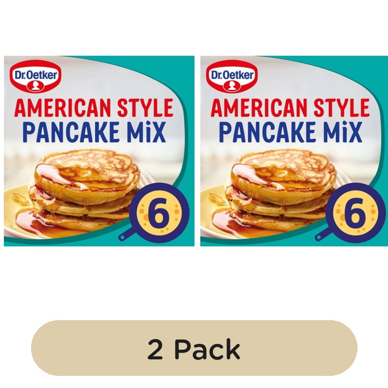 Dr. Oetker Pancake Mix American Style 170g, British Import (Pack of 2)