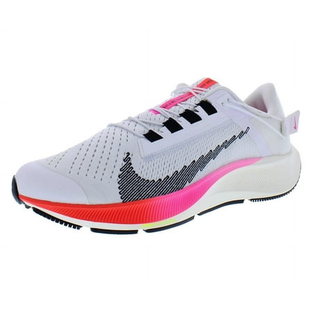 Nike Air Zoom Pegasus 38 Flyease Womens Shoes Size 10, Color: White/Black/Football Grey