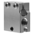 thumbnail image 1 of Miangastore Aluminum Heating Block Silver 1Pcs High Temperature Applications 0.98X0.79X0.39in, 1 of 8