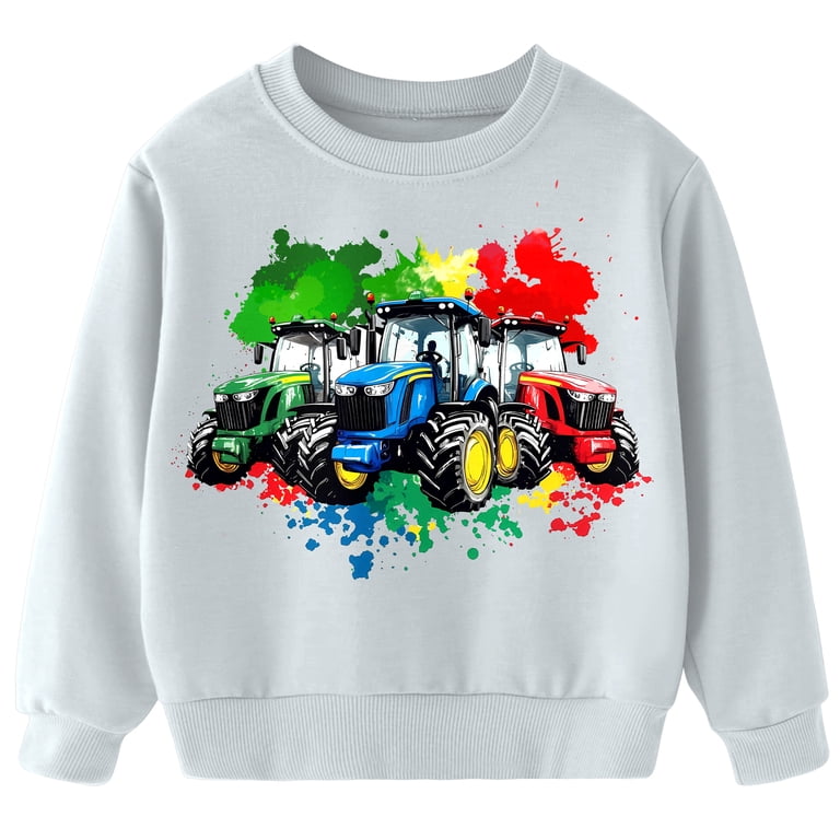 Aideaone Toddler Boys Crewneck Sweatshirt photo 1