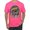 Neon Pink, variant on Funny Neon Sloth | Dean Russo Art Animal Lover Men's T-Shirt, Black, XL
