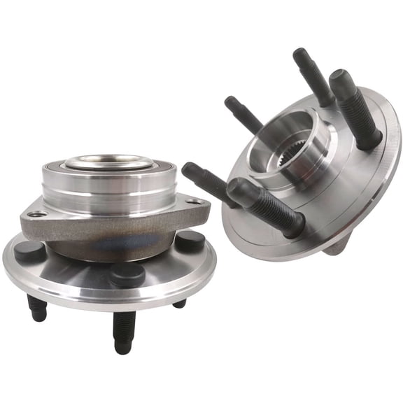 513282 AFA Motors Front Wheel Hub Assembly Replacement w/ABS for Cadillac XTS CTS,Chevrolet Impala Camaro Wheel Bearing and Hub with 5 Lug Pair