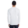 thumbnail image 3 of Hanes Men's 4.5 oz., 60/40 Ringspun Cotton/Polyester X-Temp Long-Sleeve T-Shirt - 42L0, 3 of 4