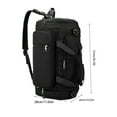 thumbnail image 3 of Yialzm Multifunctional Travel Backpack Large Capacity Lightweight Sports and Business Trip Bag with Versatile Design Waterproof Fabric and Wet Dry Separation Suit for Travel, 3 of 6