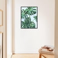 thumbnail image 4 of Moonow7 Tropical Botanical Wall Art Print, Vibrant Monstera Leaves Poster, Nature Decoration for Living Room, Bedroom, Office, Boho Botanical Home Aesthetic, Unframed Size 45x60 cm / 18x24″, 4 of 14