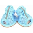thumbnail image 6 of 4Pcs Summer Dog Shoes for Hot Pavement Breathable Mesh Sandals Puppy Anti Slip Paw Protectors Adjustable Reflective for Boys Girls Pet Small Dog Cat Chihuahua, 6 of 8