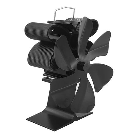

ibaste 6-Blade Heat Powered Fan | Fireplace Fan for Wood Burning Stove Log Burner | Eco Friendly and Efficient Fan with Overheating Protection Energy Saving