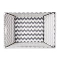 thumbnail image 4 of Contenedor de Almacenamiento DII Mediano 41x30x25cm Chevron Gris, 4 of 8
