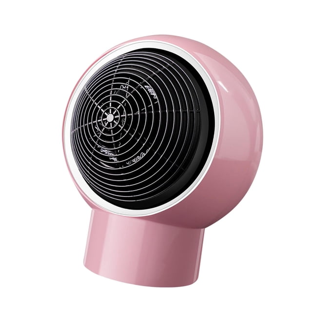 Calentador de Espacio Eléctrico Zulema Calefacción Rápida Personal Rosado