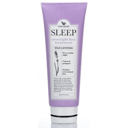 Pure Relief Aromatherapy Sleep Overnight Foot Treatment Cream 8 oz