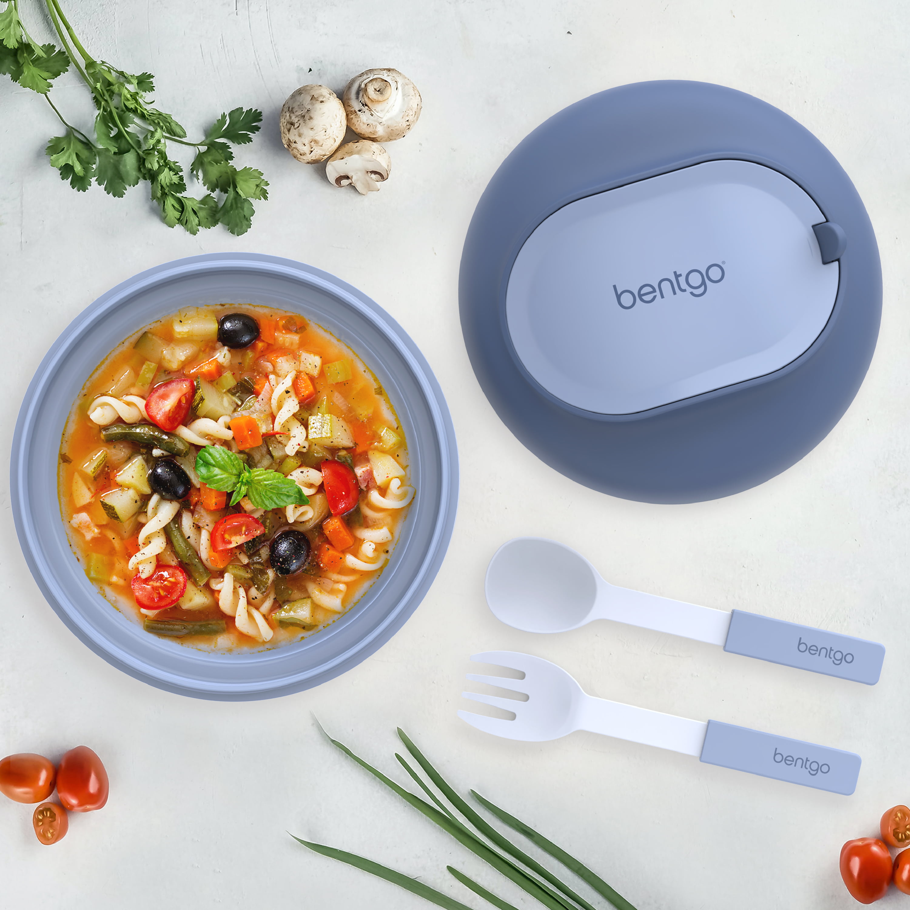 Bentgo Bowl Insulated Leakproof Bowl With Collapsible Utensils