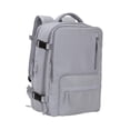 thumbnail image 4 of Bolsa de viaje de gran capacidad, mochila para hombre, bolsa de almacenamiento impermeable, accesorios con Gris, 4 of 9