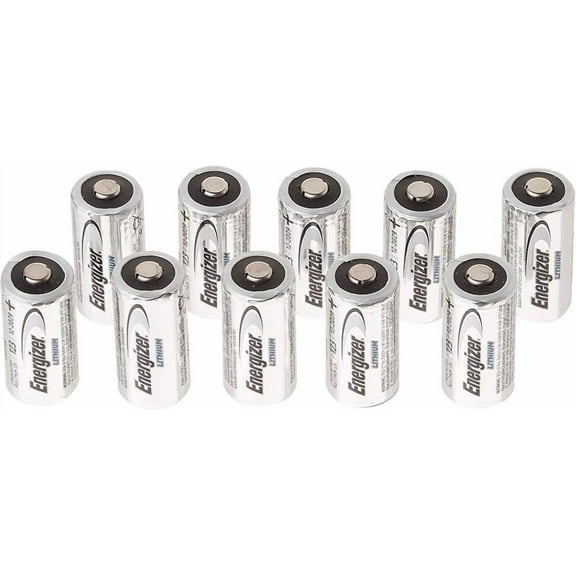 (10 Pieces) Energizer Lithium CR123 3V Lithium Batteries   FREE SHIPPING!