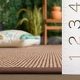 thumbnail image 6 of Safavieh Napa Faux Sisal Jorie Solid Area Rug, Marble/Brown, 5' x 8', 6 of 14
