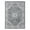 Gris, variante sur Garvee Tapis Vintage Usé 5'x7' pour Salon, Tapis Lavable à Médaillon Rétro Antidérapant et Résistant aux Taches pour Intérieur Chambre Bureau à Domicile, Bleu