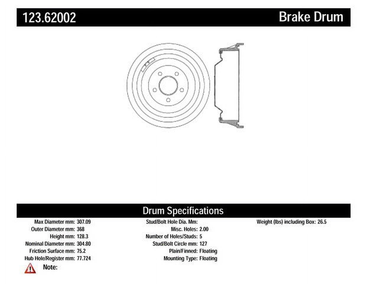 Raybestos 9662R | Rear Brake Drum