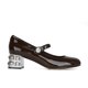 thumbnail image 4 of Zapatos de fiesta de primavera con punta redonda para mujer, estilo japonés, tacones altos gruesos, zapatos tipo Mary Jane, 4 of 4