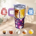 thumbnail image 6 of 20OZ Unicorn Themed Tumbler with Handle Insulated Mug for Hot Cold Beverages Great Presents for Women Unicorn Fans Perfect for Birthday Christmas and Concert Nights, 6 of 6