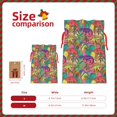 thumbnail image 3 of Fuzoiu Colorful Dinosaur Print Christmas Gift Bag,Burlap Gift Bag with Drawstring Closure & Hang Tag,Perfect for Holidays, Birthdays, and Special Occasions-Small, 3 of 7