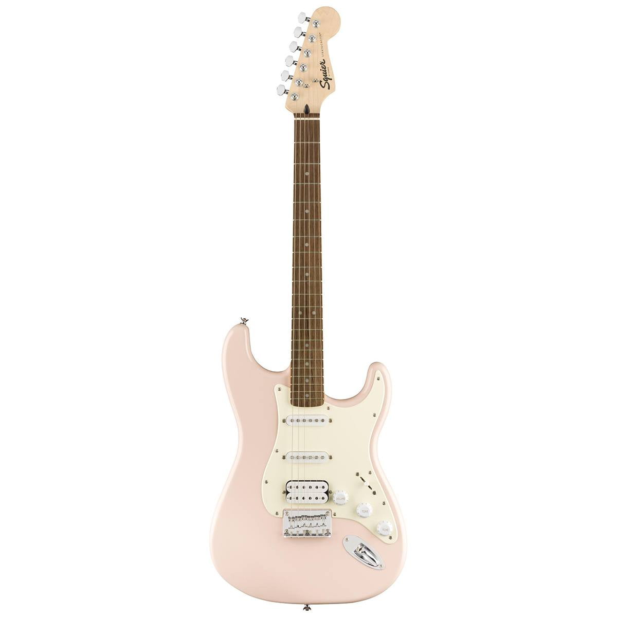 Squier Bullet Stratocaster HT HSS Electric Guitar (Shell Pink