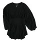 thumbnail image 2 of Free People Womens Empire Kimono Top Blusa, Negro, Mediano Free People parte superior del kimono, 2 of 2