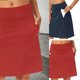 thumbnail image 2 of High Waist Tennis Skirt Built in Shorts Breathable Adjustable Waistband Athletic Shorts With Pocket For Women Golfing White XXL, 2 of 5