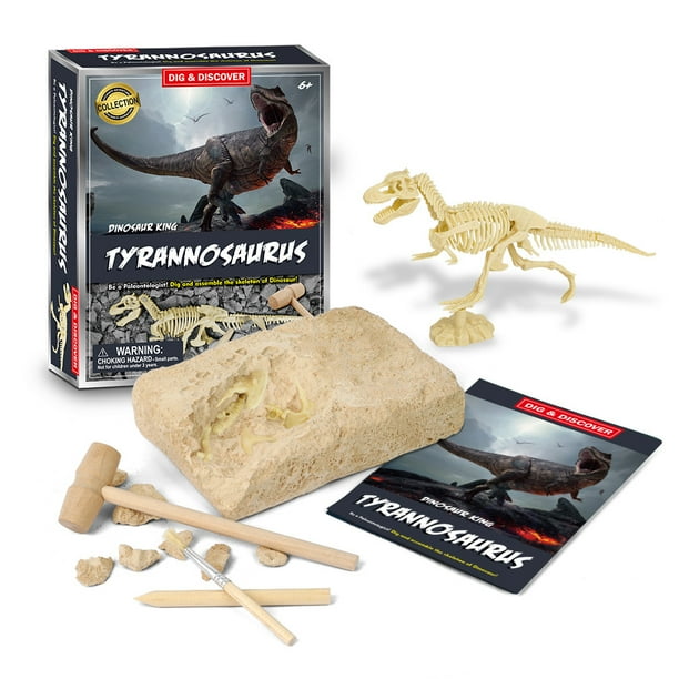 Kid Dino Kit Dinosaur Fossil Digging Game Kit Kids Dino Sandbox Activity Set - Walmart.com