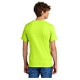 thumbnail image 2 of Port & Company Men's Core Blend Durable T-Shirt Safety Green Medium, 2 of 3