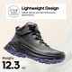 thumbnail image 3 of Botas de senderismo NORTIV 8 SNHB241W para mujer, talla 8.5, negro/morado, 3 of 9
