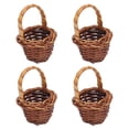 thumbnail image 1 of Mini Basket de Frutas, Canasta de Almacenamiento de Muñecas Safe Safe No Tóxico exquisito Mandeo de Trabajo Vitalidad Estilo Ambientalmento Amigable para el Regalo para el Regalo, 1 of 7