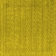 thumbnail image 1 of Ahgly Company Indoor Square Abstract Yellow Contemporary Area Rugs, 6' Square, 1 of 4