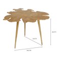 thumbnail image 5 of Moe's Amoeba Table d'Appoint en Or, 5 of 5