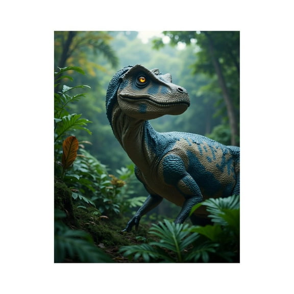 Paint by Numbers Kit for Adults, Dinosaur Jungle Adventure Scene Paint by Numbers, Easy Paint by Numbers Kit for Adults Beginner, DIY Adult Paint by Number Kits on Canvas, Home Decor