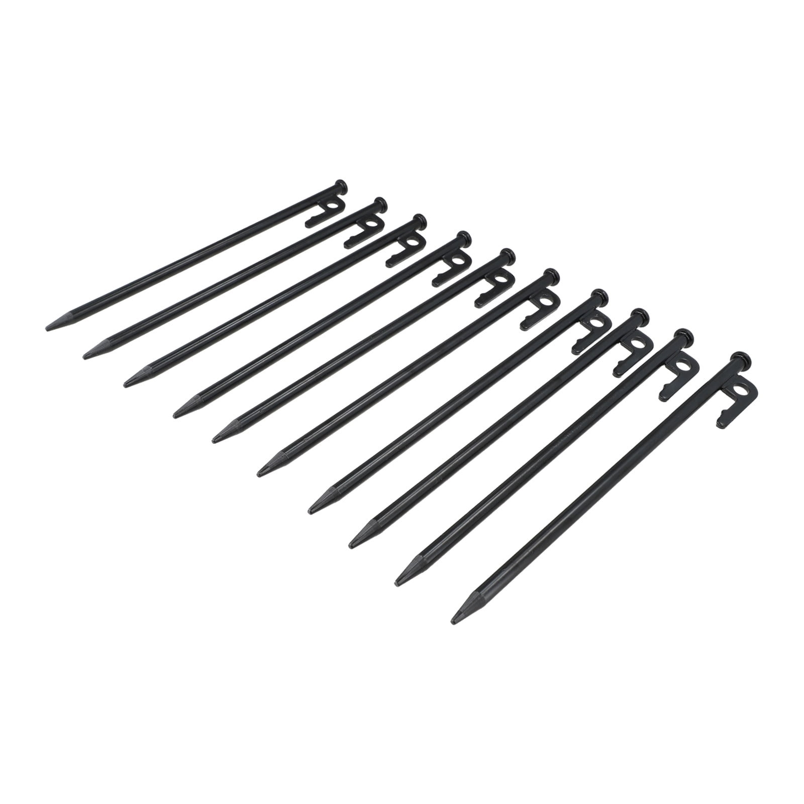 Heavy-Duty 30CM Camping Tent Stakes: Strong, Easy-Pull Design for Secure