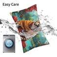thumbnail image 6 of Salouo Meditating French Bulldog Pattern Pillow Cases,1PC Pillow Covers with Envelope Closure Decorative Pillow Case for Bed Couch,Pillows Not Included-16"x24", 6 of 6