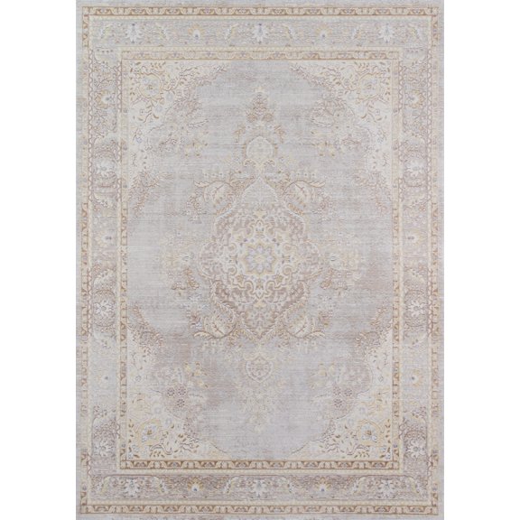 Momeni Isabella Oriental and Overdyed Traditional Area Rugs, Gray