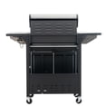 thumbnail image 3 of BUIORD Portable Propane Gas Grill, 4 Burner Barbecue Grill with Side Burner, 46,500 BTU Stainless Steel BBQ Grill for Outdoor Cooking, Patio, Camping, Backyard, 3 of 14