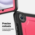 thumbnail image 3 of for Samsung Galaxy Tab A9+ 11.0" 2023 SM-X210/SM-X215/SM-X216B Case, Shockproof Rugged Protective Case with 360°/180° Rotating Handle Grip Stand & Adjustable Shoulder Strap & Pencil Holder - Rose, 3 of 9