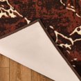 thumbnail image 4 of BY COCOON 2'6''x8' Runner Rug| Kitchen Runner Washable Rug Hallway Runner Runners Rugs for Hallway Non Slip (80 Cm x 244 Cm Brown Rug), 4 of 8