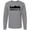 Athletic Heather, variant on Inktastic Nashville Tennessee City Skyline Long Sleeve T-Shirt