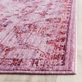 thumbnail image 2 of Safavieh Valencia Collection VAL105C Pink and Multi Polyester Area Rug, (5' x 8'), 2 of 4